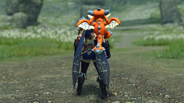 Monster Hunter Rise - Многослойное оружие охотника «Набитый Раталос» (двуручный меч) — скриншот 7