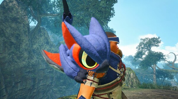 Monster Hunter Rise - "Stuffed Nargacuga" Hunter layered weapon (Long Sword)