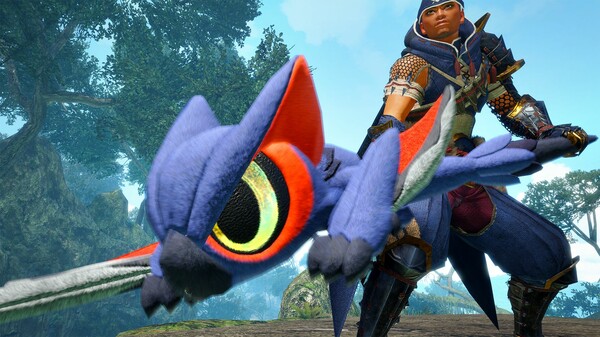 Monster Hunter Rise - "Stuffed Nargacuga" Hunter layered weapon (Long Sword)