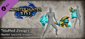 Monster Hunter Rise - 追加武器外觀裝備「玩偶雷狼龍」（單手劍）