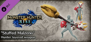 Monster Hunter Rise - 追加武器外觀裝備「玩偶爵銀龍」（長槍）
