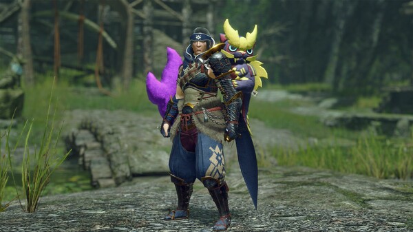 Monster Hunter Rise - Многослойное оружие охотника «Набитый Магнамало» (копьепушка) — скриншот 7
