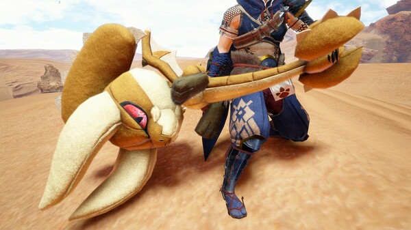 Monster Hunter Rise - "Stuffed Diablos" Hunter layered weapon (Hammer)