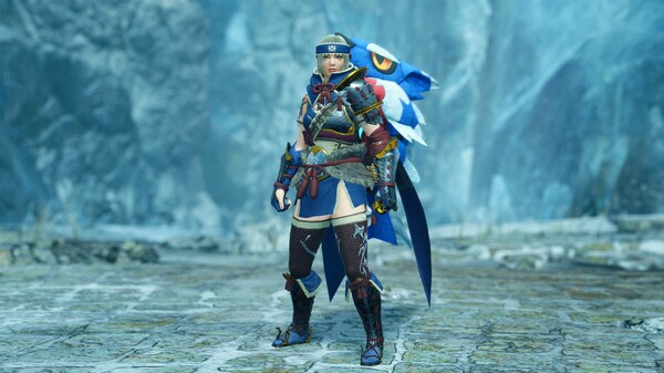 Monster Hunter Rise - Многослойное оружие охотника «Набитый Лунагарон» (выкидной топор) — скриншот 8