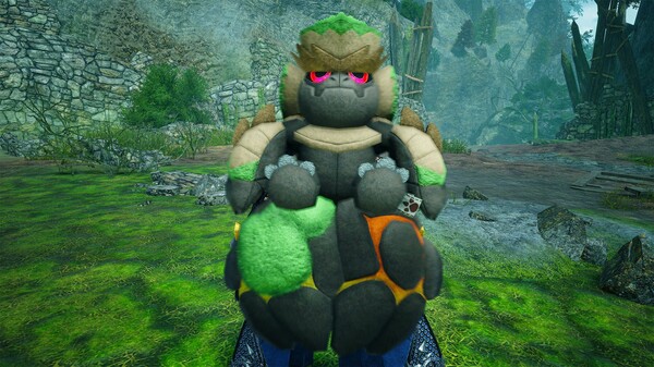 Monster Hunter Rise - Многослойное оружие охотника «Набитый Гарангольм» (силовой клинок) — скриншот 7
