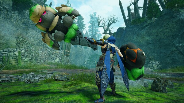 Monster Hunter Rise - "Stuffed Garangolm" Hunter layered weapon (Charge Blade)
