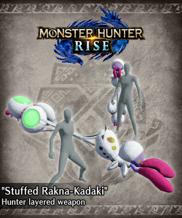 Monster Hunter Rise - "Stuffed Rakna-Kadaki" Hunter layered weapon (Insect Glaive)