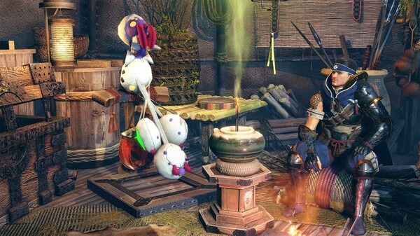 Monster Hunter Rise - "Stuffed Rakna-Kadaki" Hunter layered weapon (Insect Glaive)