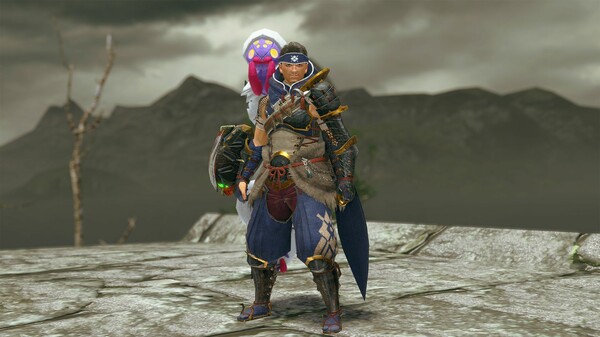 Monster Hunter Rise - "Stuffed Rakna-Kadaki" Hunter layered weapon (Insect Glaive)