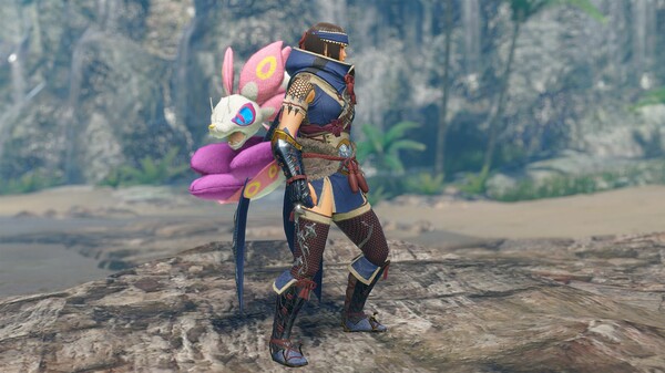 Monster Hunter Rise - Многослойное оружие охотника «Набитый Мидзуцунэ» (тяжелое лукорудие) — скриншот 7