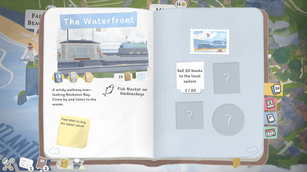 Screenshot z Tiny Bookshop Screenshot z Tiny Bookshop