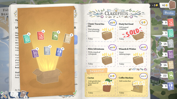 Tiny Bookshop Screenshot