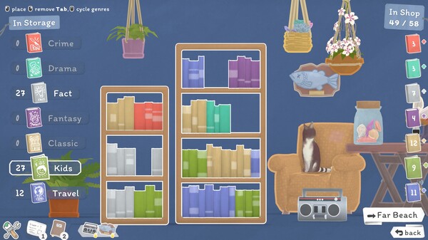 Tiny Bookshop Screenshot