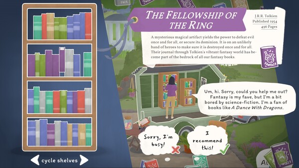Tiny Bookshop Screenshot