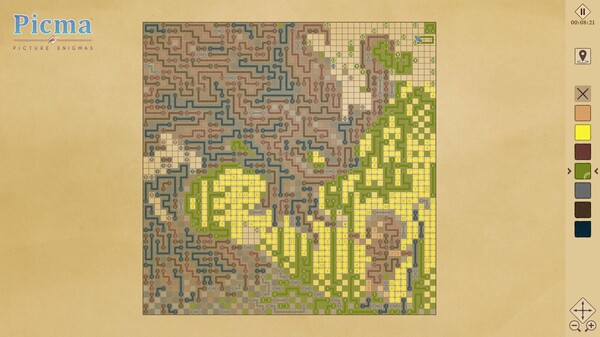 Screenshot z Picma - Picture Enigmas