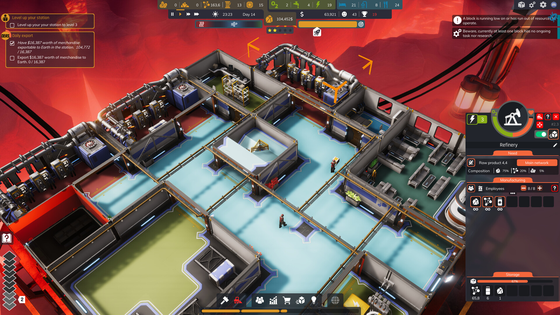 Space Drilling Station screenshot 1