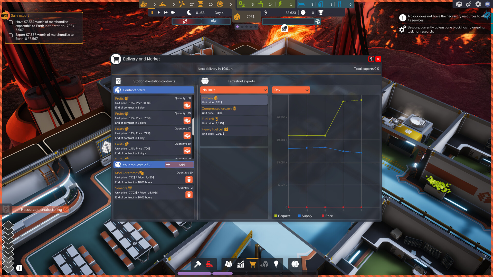 Space Drilling Station screenshot #8