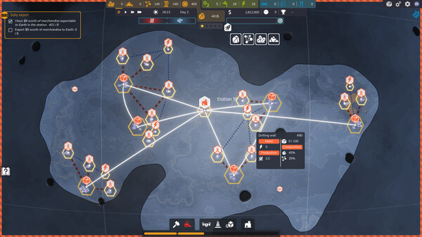 Space Drilling Station