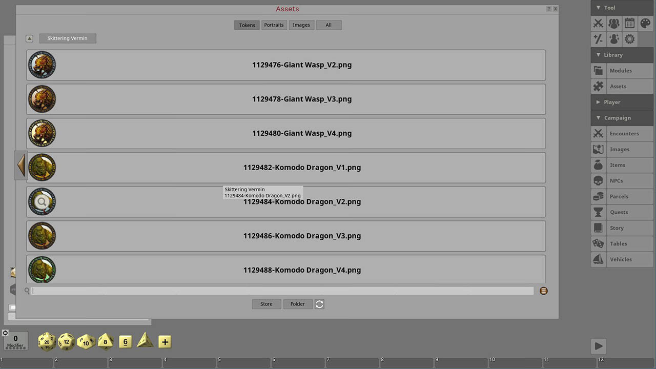 Fantasy Grounds - Skittering Vermin screenshot 1