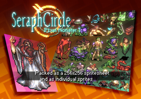 RPG Maker VX Ace - Seraph Circle Pixel Monster 1