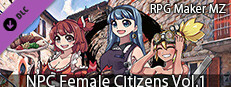 RPG Maker MZ - NPC Female Citizens Vol.1 Small Capsule Image