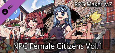 RPG Maker MZ - NPC Female Citizens Vol.1 banner image