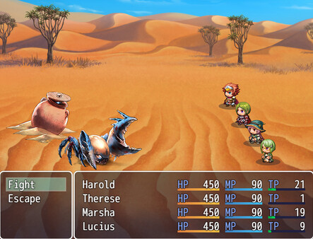RPG Maker MV - Nemo's Desert Battlers Pack 1