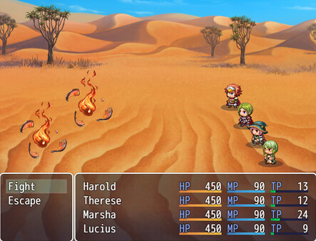 RPG Maker MV - Nemo's Desert Battlers Pack 1