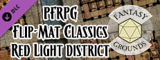 Fantasy Grounds - Pathfinder RPG - Pathfinder Flip-Mat - Classic Red Light District Small Capsule Image
