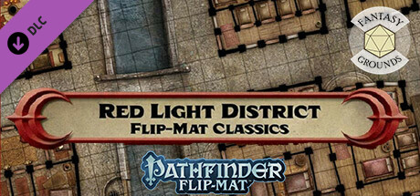 Fantasy Grounds - Pathfinder RPG - Pathfinder Flip-Mat - Classic Red Light District Header Image