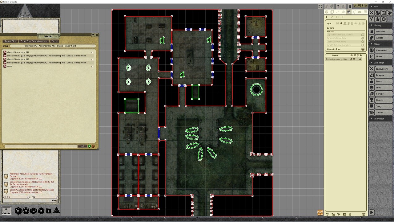Fantasy Grounds - Pathfinder RPG - Pathfinder Flip-Mat - Classic Thieves' Guildのスクリーンショット 1
