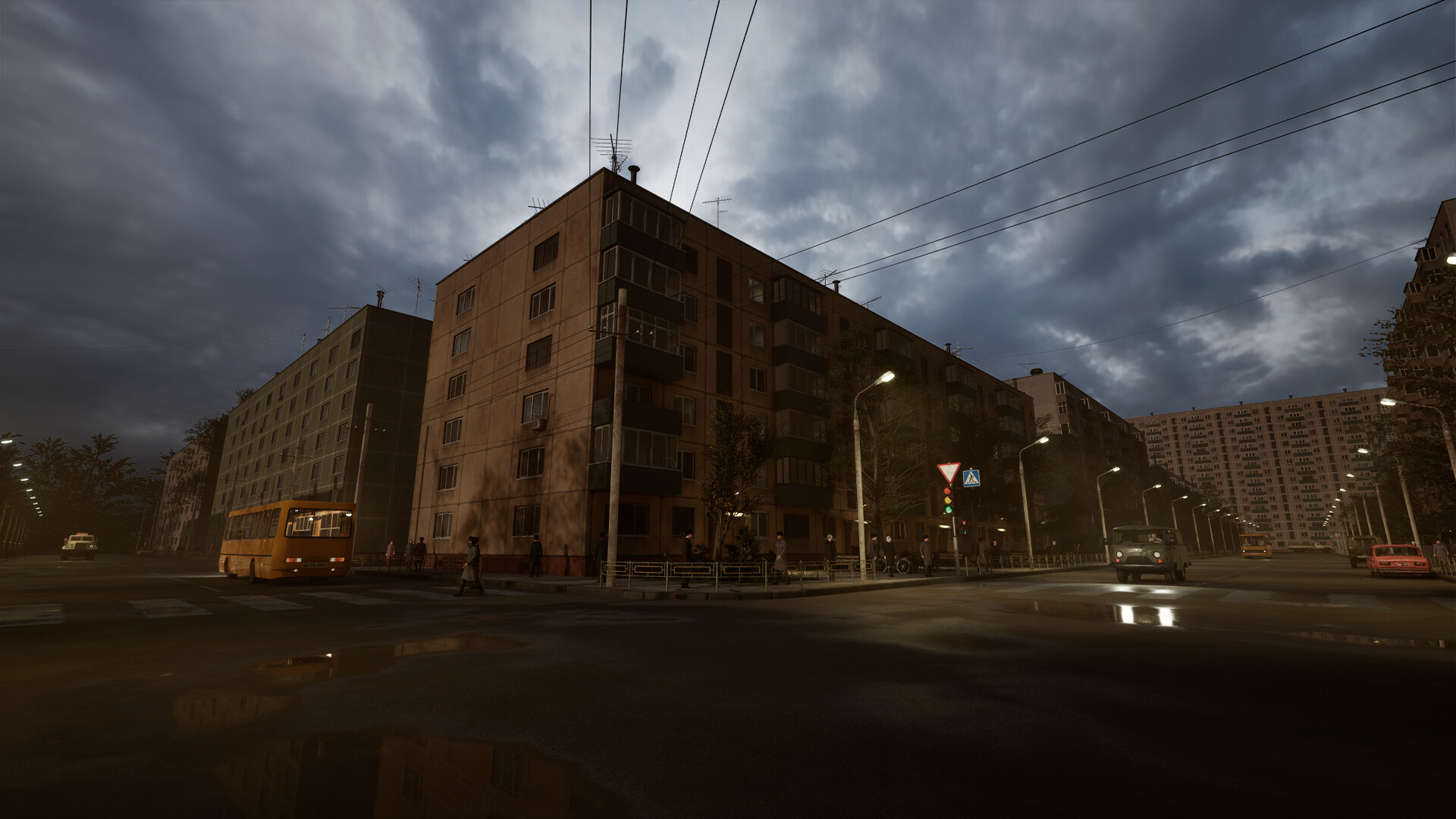 Post-Soviet Bus Simulator screenshot #1
