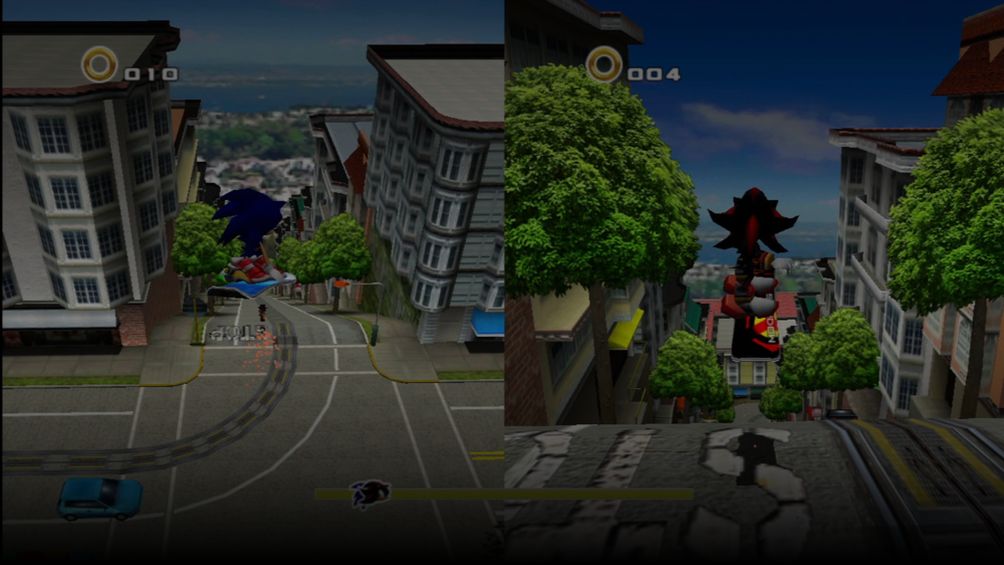 Sonic Adventure 2 - Imagem de Fundo do Jogo