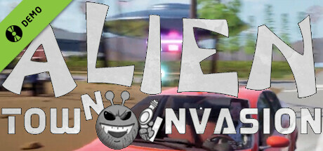 Alien Town Invasion Demo game cover