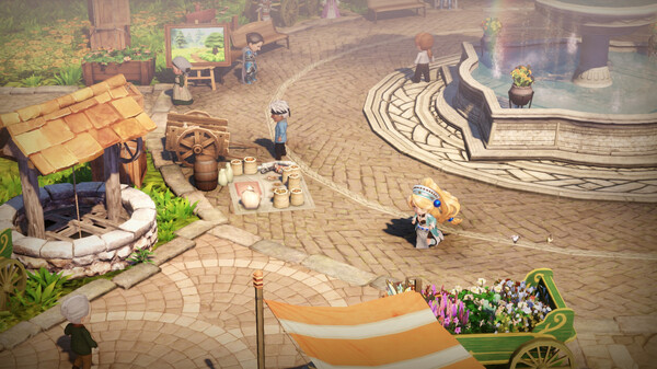 Screenshot of Atelier Marie Remake: The Alchemist of Salburg gameplay showing in-action mechanics