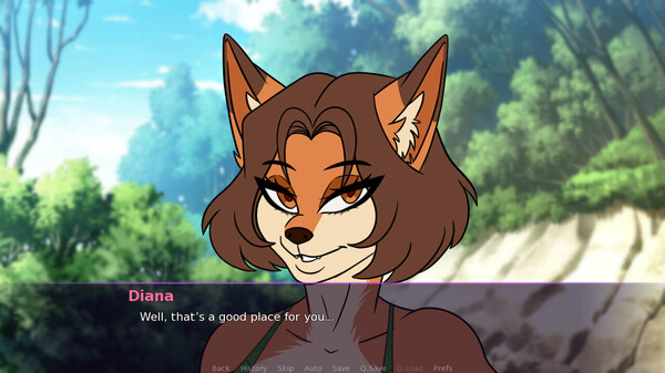 Screenshot z My Stepsis is a Furry Futa Fox