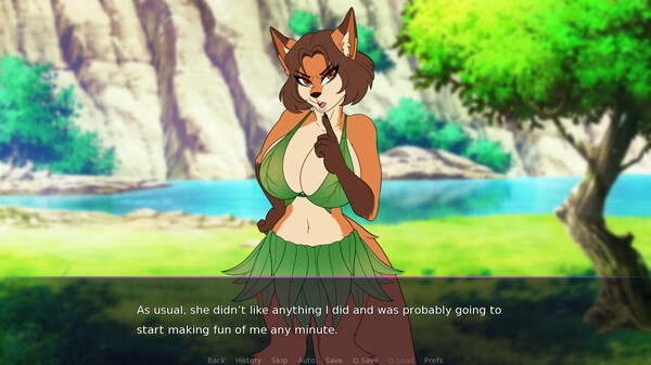 Screenshot z My Stepsis is a Furry Futa Fox