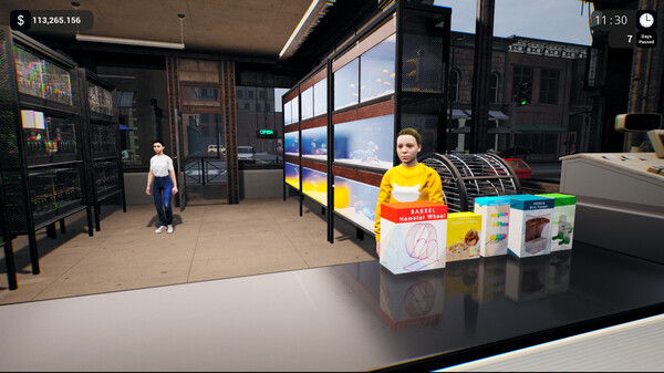 Screenshot z Exotica: Petshop Simulator