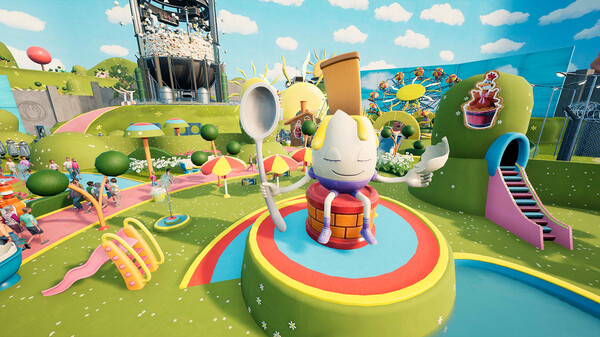 Screenshot z Park Beyond - Chicken Run: Dawn of the Nugget - Theme World