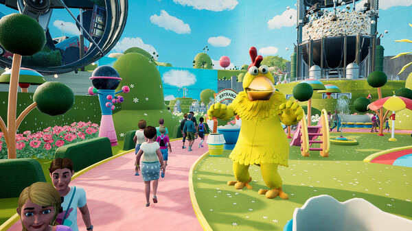 Screenshot z Park Beyond - Chicken Run: Dawn of the Nugget - Theme World