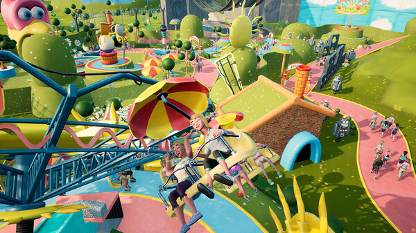 Screenshot z Park Beyond - Chicken Run: Dawn of the Nugget - Theme World
