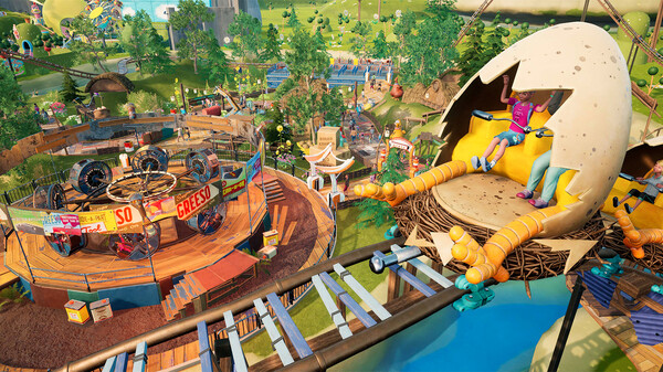 Screenshot z Park Beyond - Chicken Run: Dawn of the Nugget - Theme World