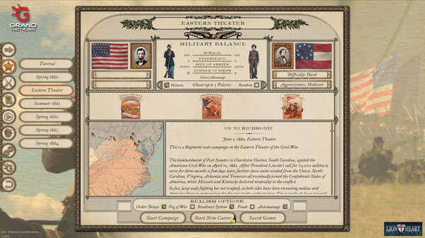 Grand Tactician: The Civil War - Whiskey & Lemons.