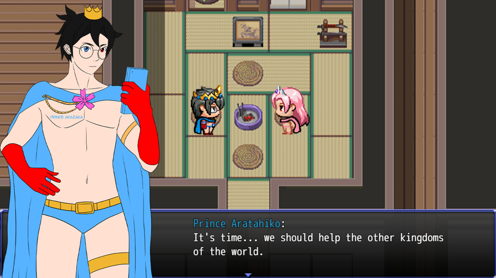 Animeahikoaprinceaverse A1-Aver.a06072024a: Prince Akazaka & Princess A PC gameplay screenshot 2 of 5