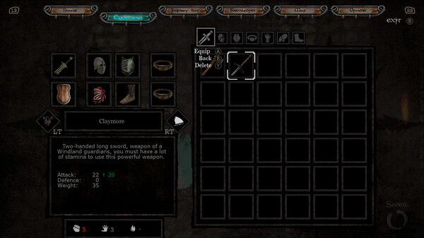 Screenshot z Skelethrone: The Chronicles of Ericona