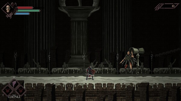 Screenshot z Skelethrone: The Chronicles of Ericona