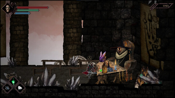 Screenshot z Skelethrone: The Chronicles of Ericona