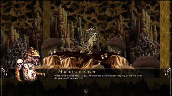 Screenshot z Skelethrone: The Chronicles of Ericona