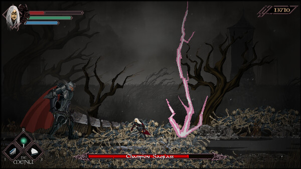 Screenshot z Skelethrone: The Prey