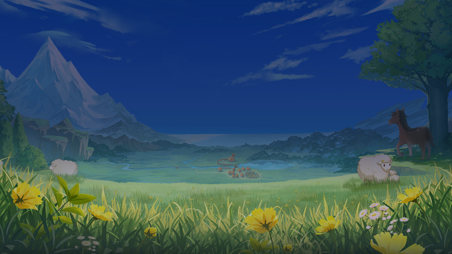 Harvest Moon: The Winds of Anthos - Imagem de Fundo do Jogo